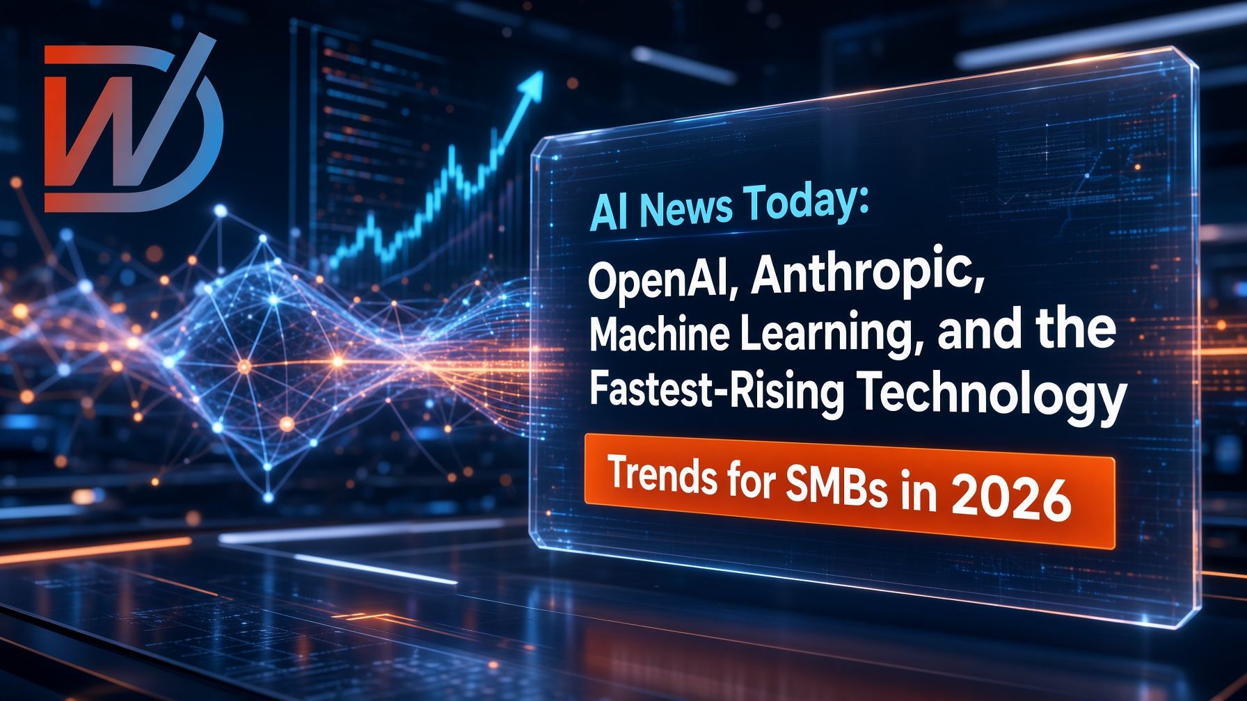 LinkedIn post: AI News Today: 2026 Trends SMBs Must Know. Explore the latest AI trends from Ope