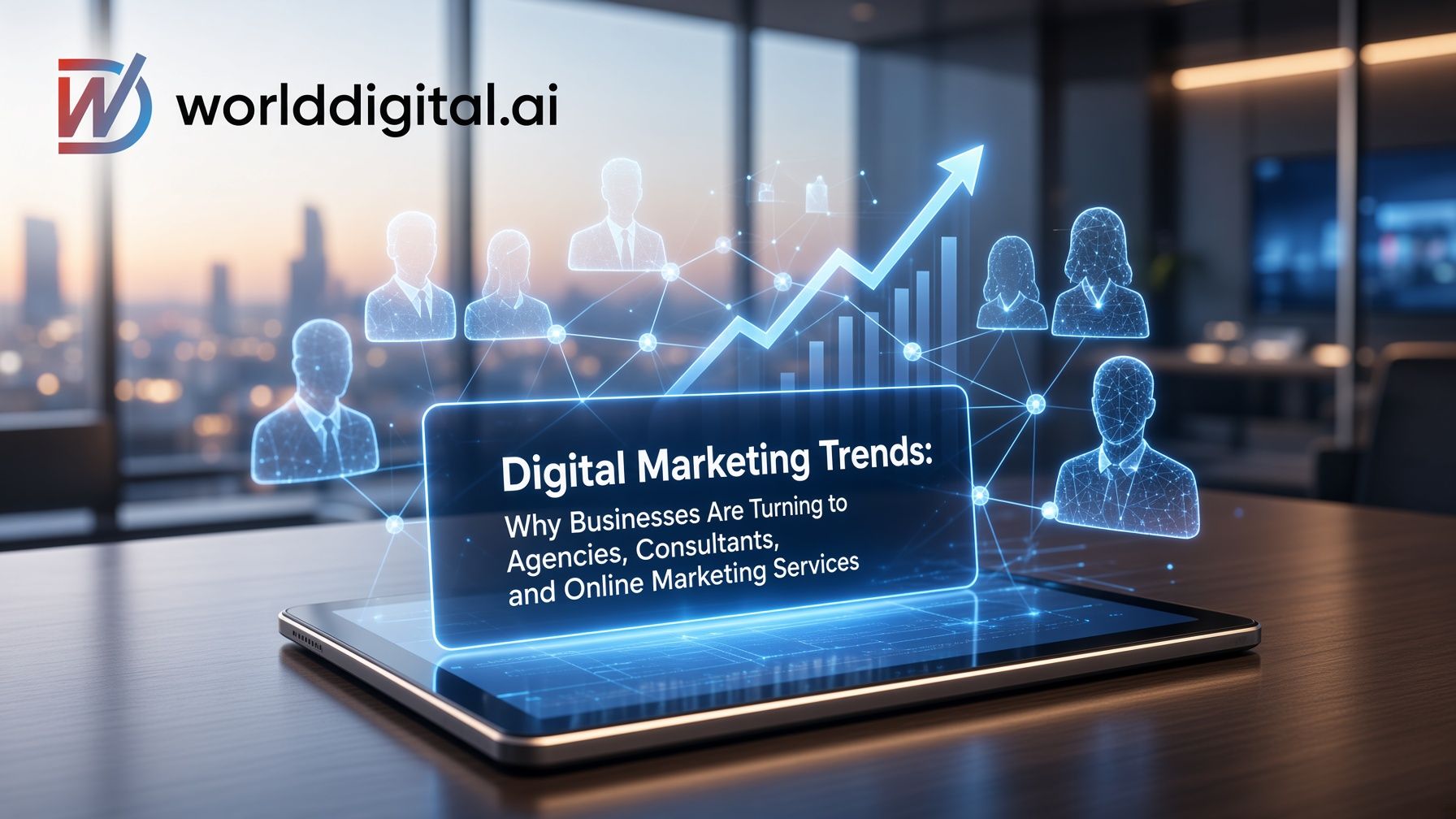 LinkedIn post: Digital Marketing Trends: Why Businesses Hire Experts. See why small businesses 