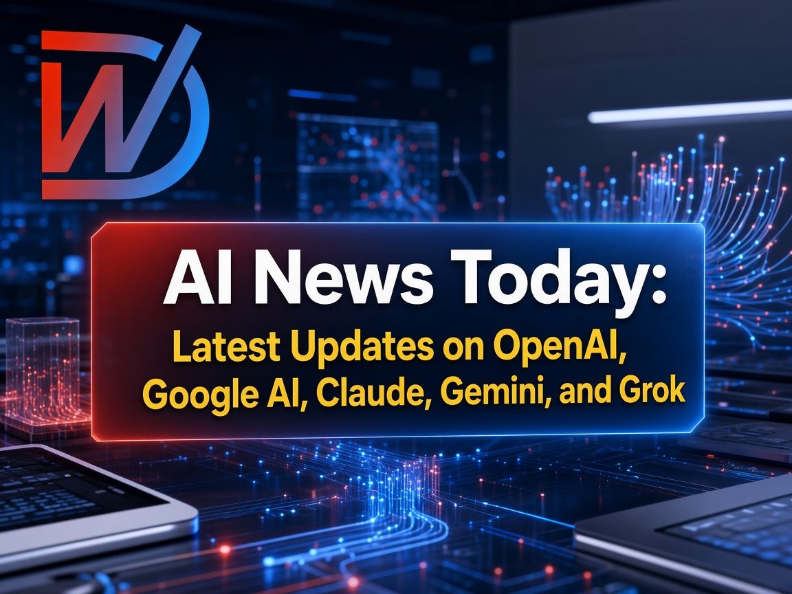 LinkedIn post: AI News Today: OpenAI, Google Gemini, Claude & Grok Updates. Track the latest AI