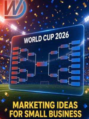 TikTok post: World Cup Bracket 2026: Marketing Ideas for Small Business. Use FIFA World Cup 2